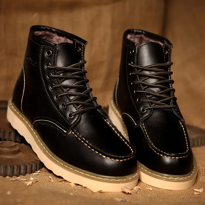 Men's Lace-Up Ankle Boots