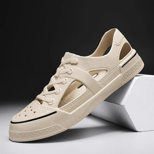 Men's Sandal Trainers with Cut-Out Sides