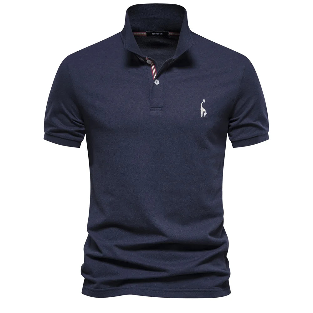 Men's Cotton Blend Polo Shirt