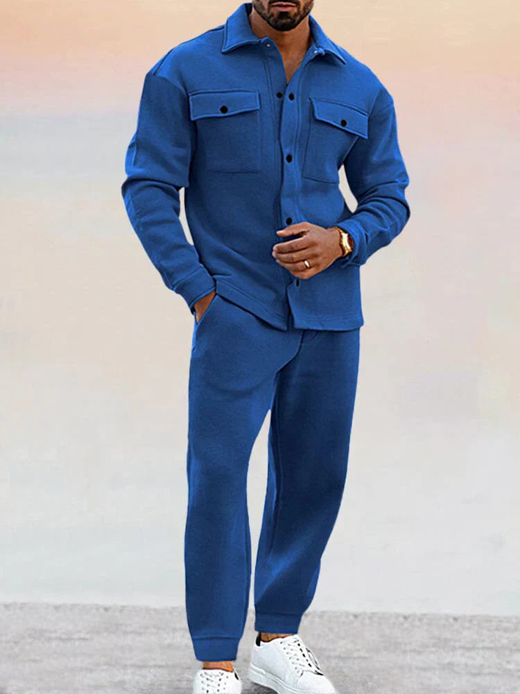 Men’s Overshirt Jacket & Trousers Co-ord Set