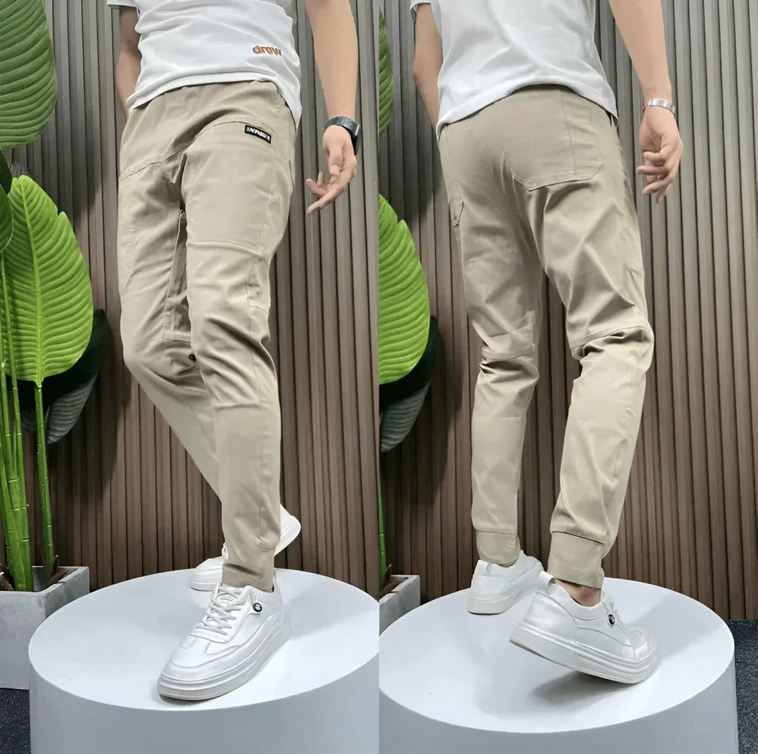 Men's Stretch Cargo Jogger Trousers