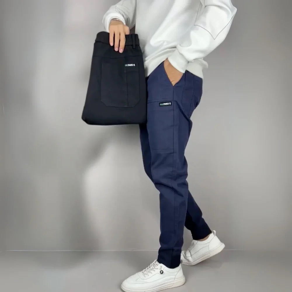 Men's Stretch Cargo Jogger Trousers