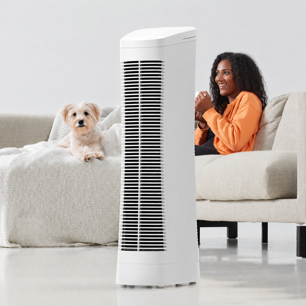 Tower Air Purifier with Quiet Operation