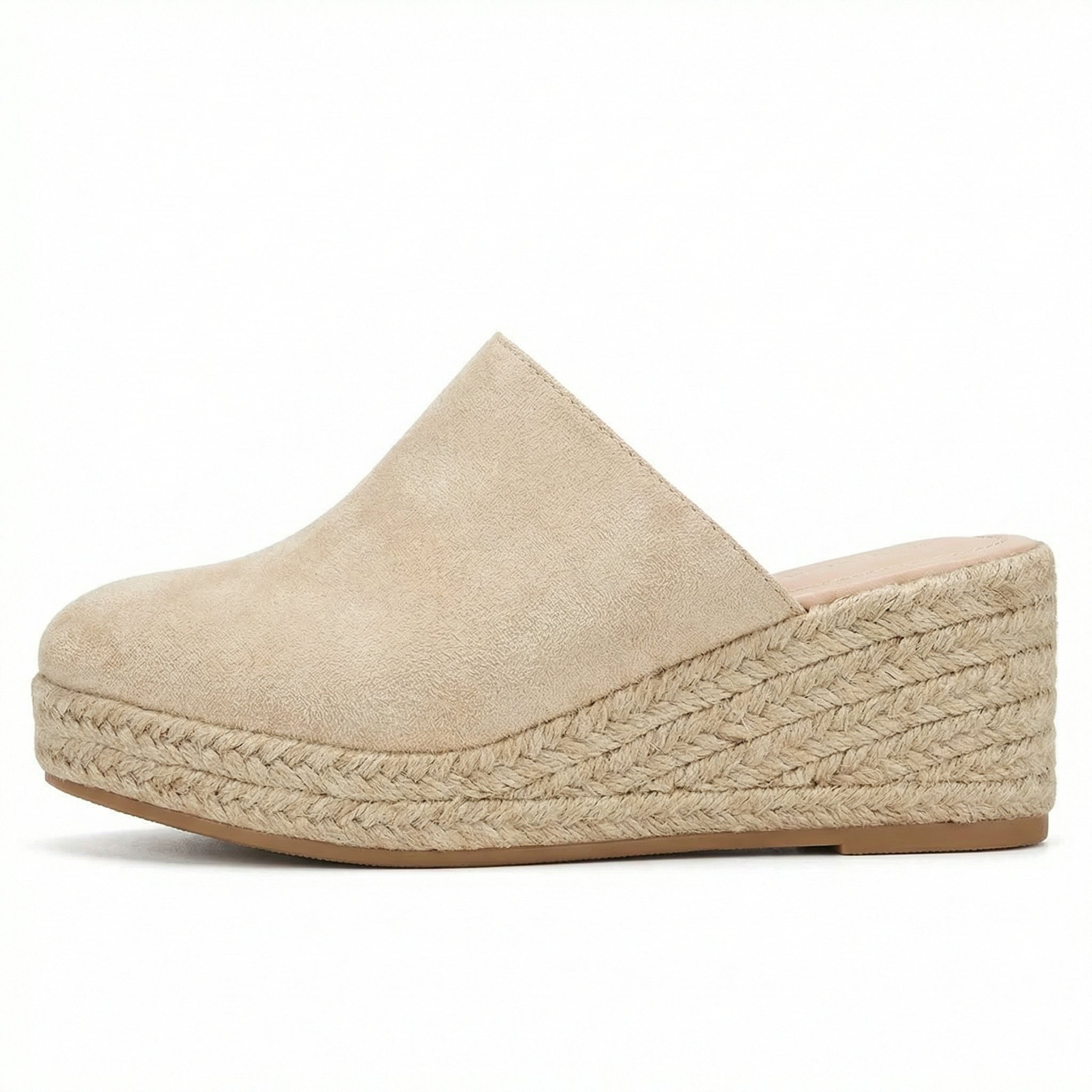Women's Espadrille Wedge Mule Sandals