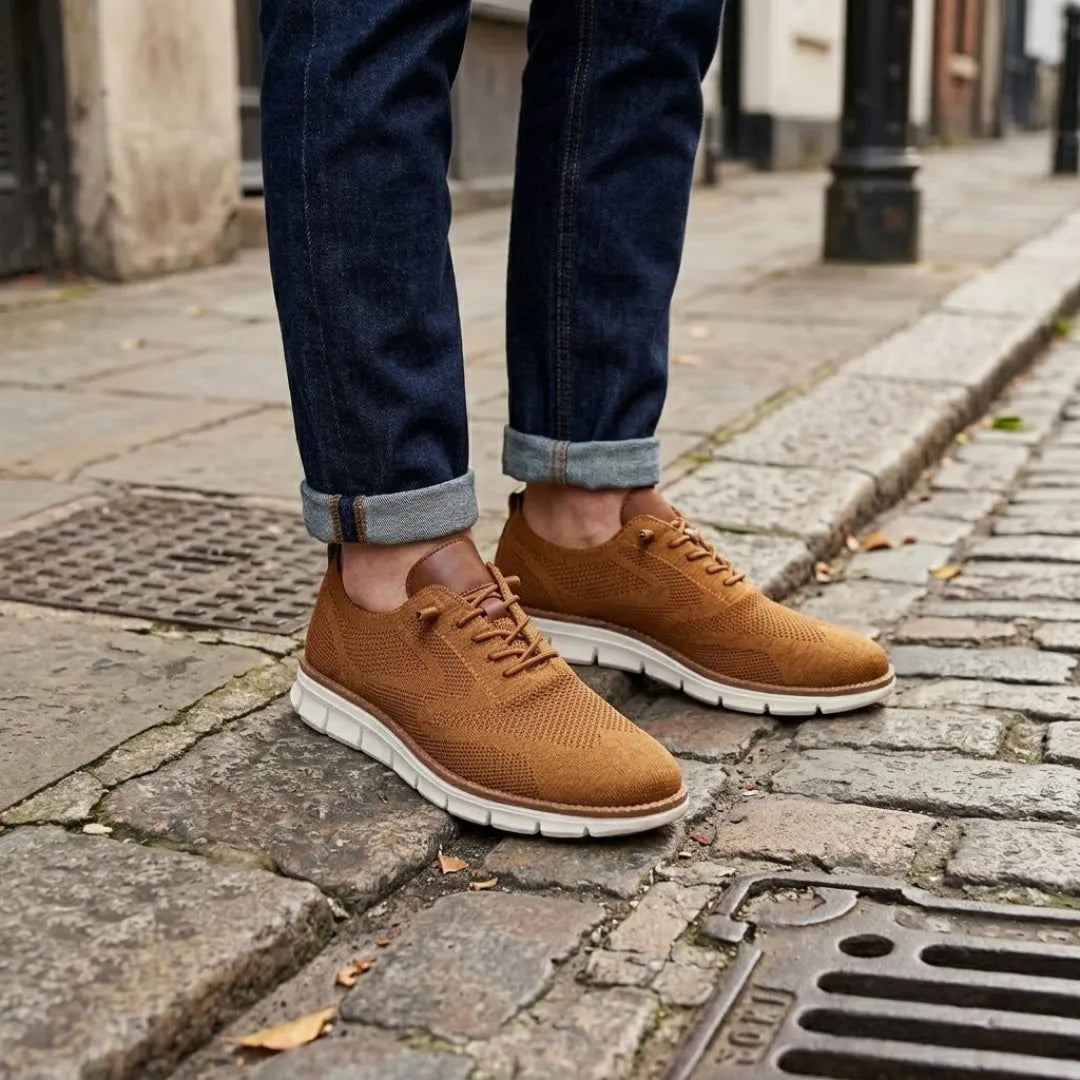 Men’s Lightweight Knitted Casual Trainers