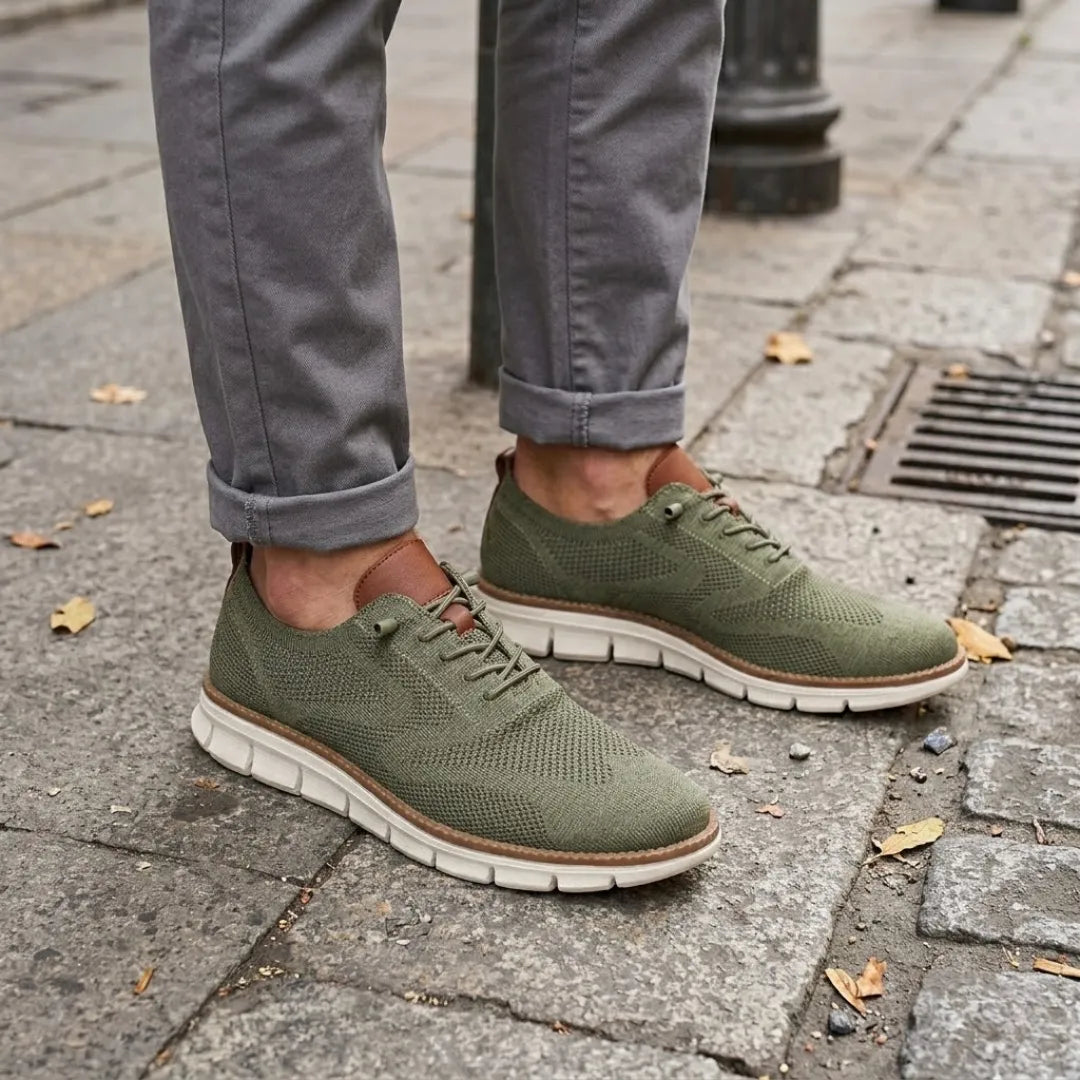 Men’s Lightweight Knitted Casual Trainers