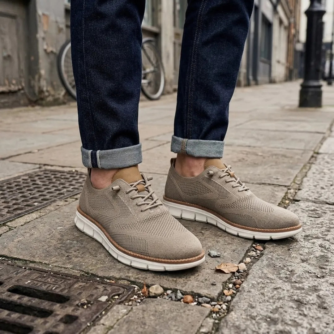 Men’s Lightweight Knitted Casual Trainers