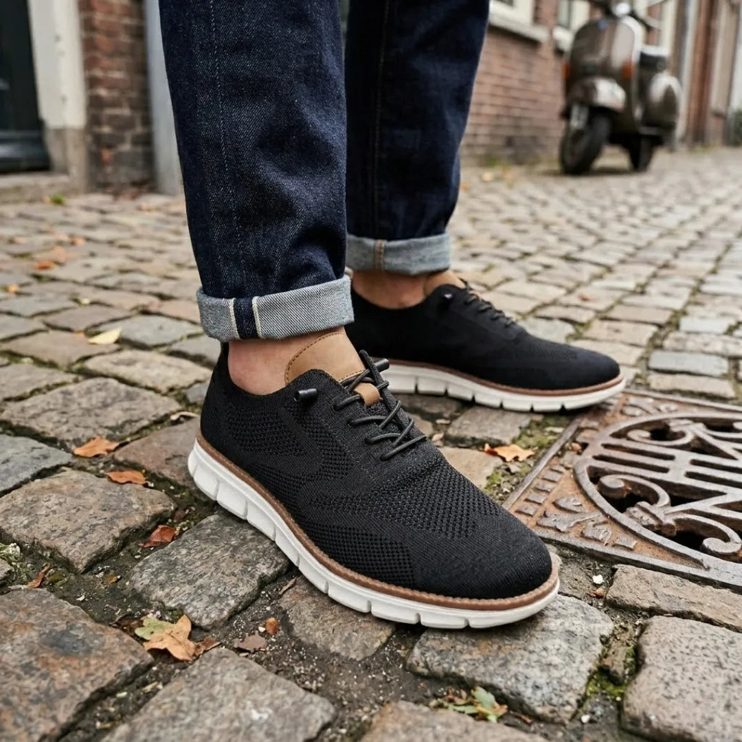 Men’s Lightweight Knitted Casual Trainers
