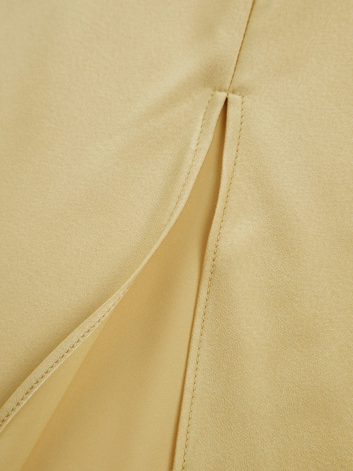 Robe longue dos nu en satin pour femme | Invitée de mariage et occasions spéciales