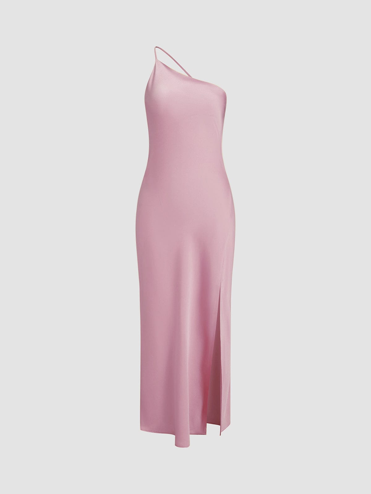 Robe longue dos nu en satin pour femme | Invitée de mariage et occasions spéciales
