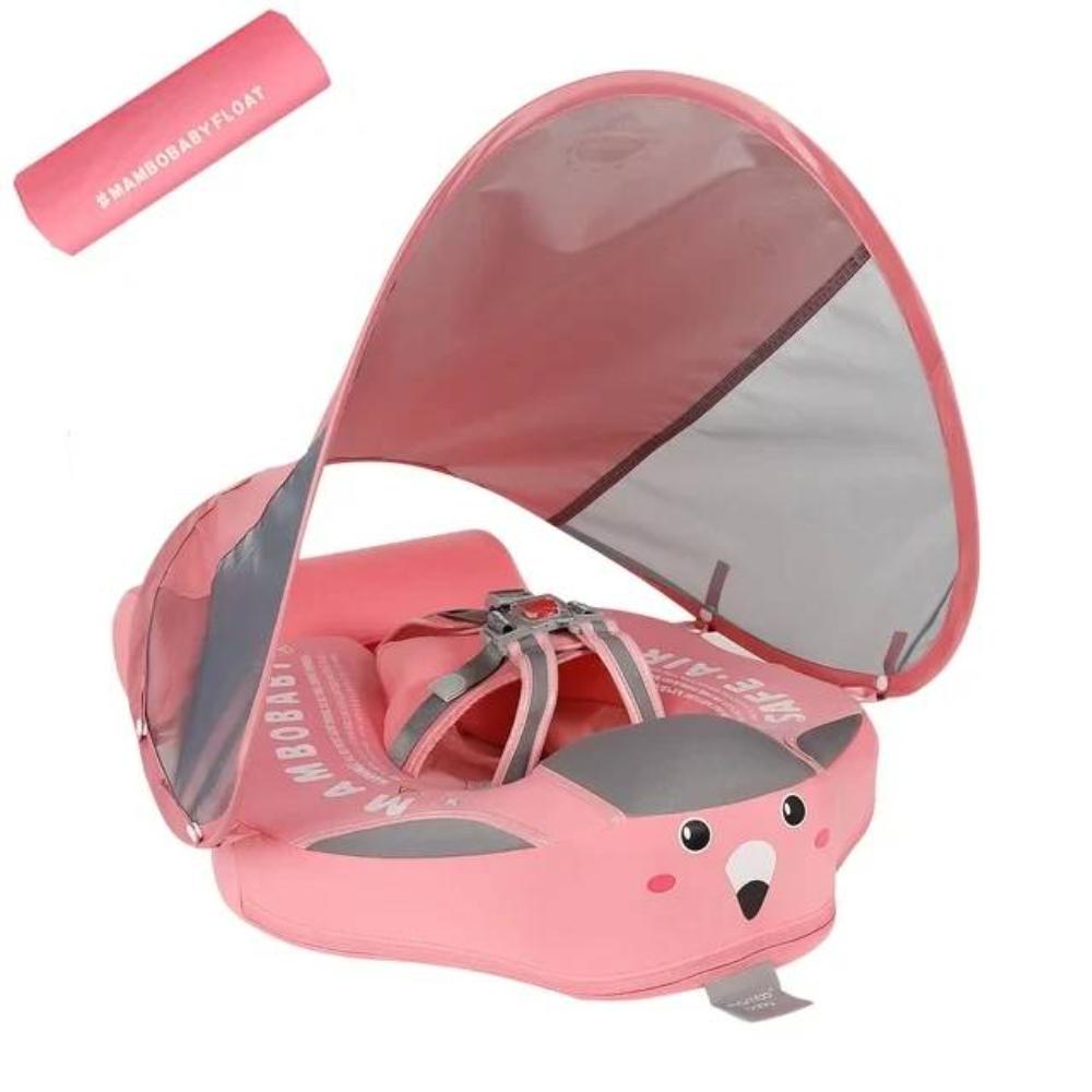 Baby Swim Float with Sun Canopy and Safety Harness