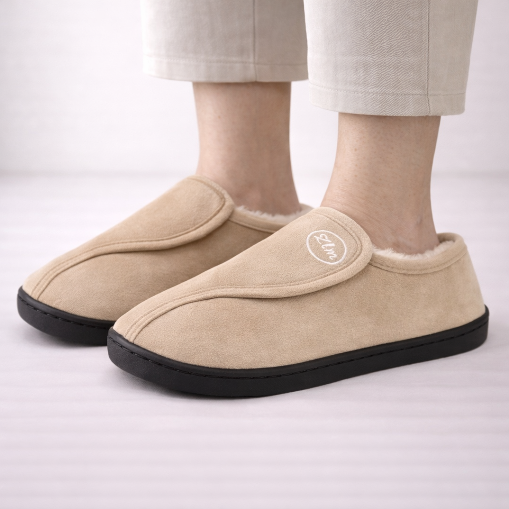 Women's Warm Fleece-Lined House Slippers