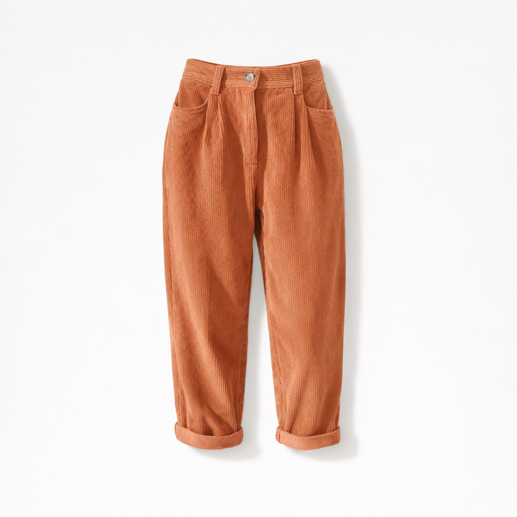 Women's Relaxed Fit Corduroy Trousers