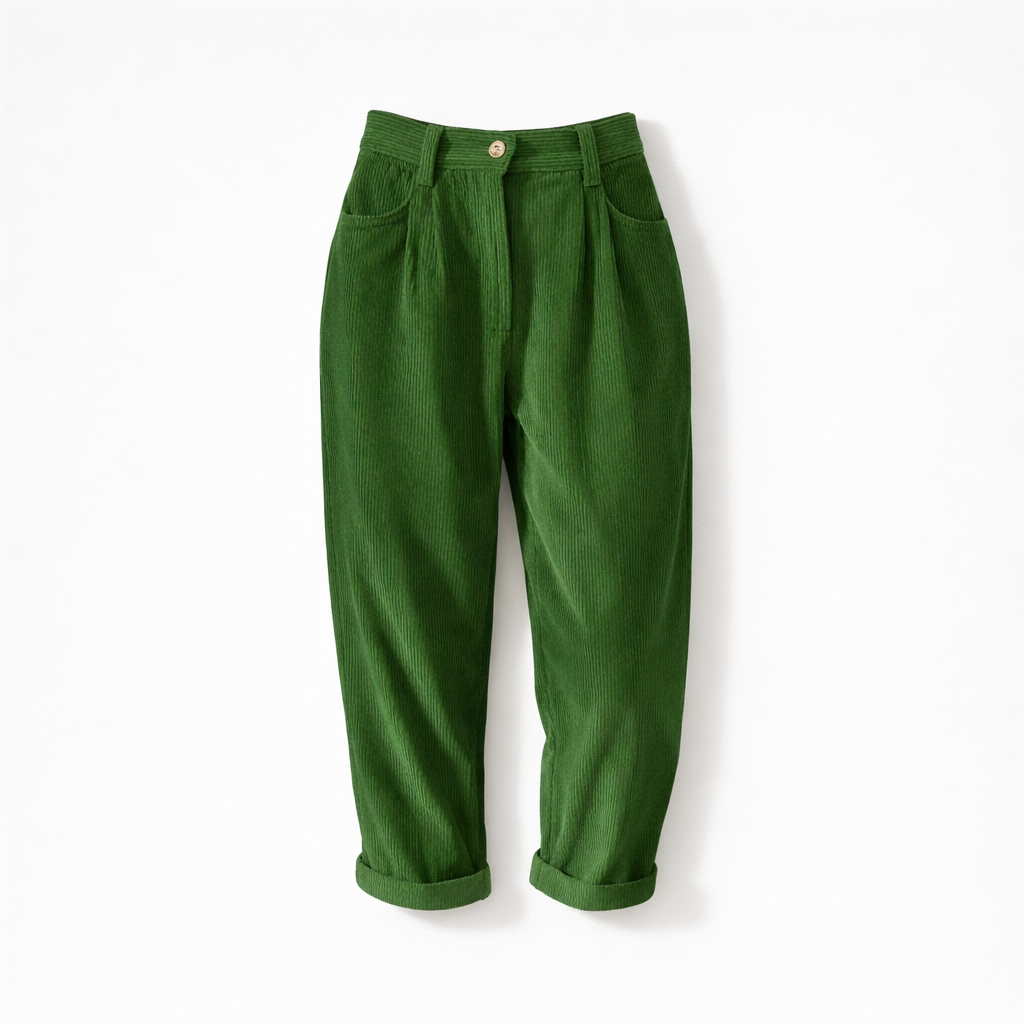 Women's Relaxed Fit Corduroy Trousers