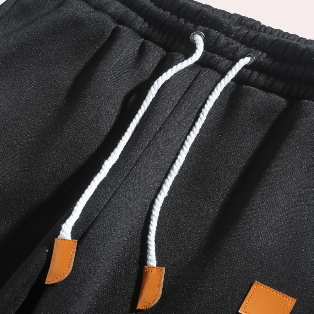 Joggers pour homme à cordon de serrage et poignets élastiqués