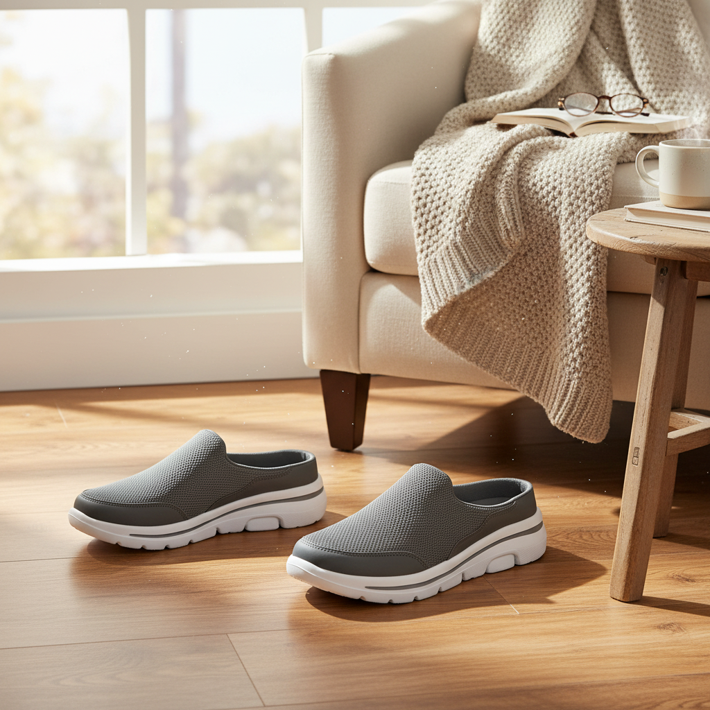 Women's Lightweight Slip-On Walking Shoes