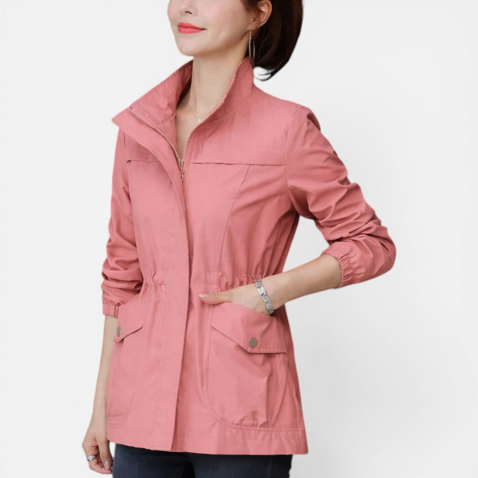 Women's Lightweight Zip-Up Utility Jacket