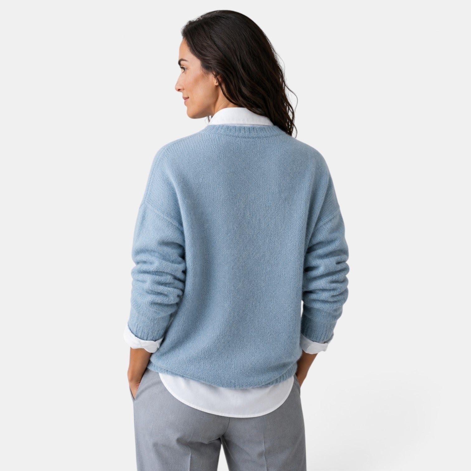 Women’s Relaxed Soft Knit Crew Neck Jumper
