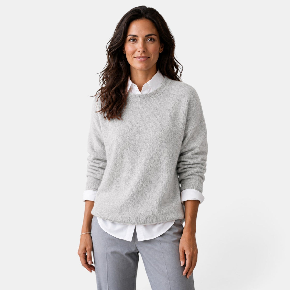 Women’s Relaxed Soft Knit Crew Neck Jumper