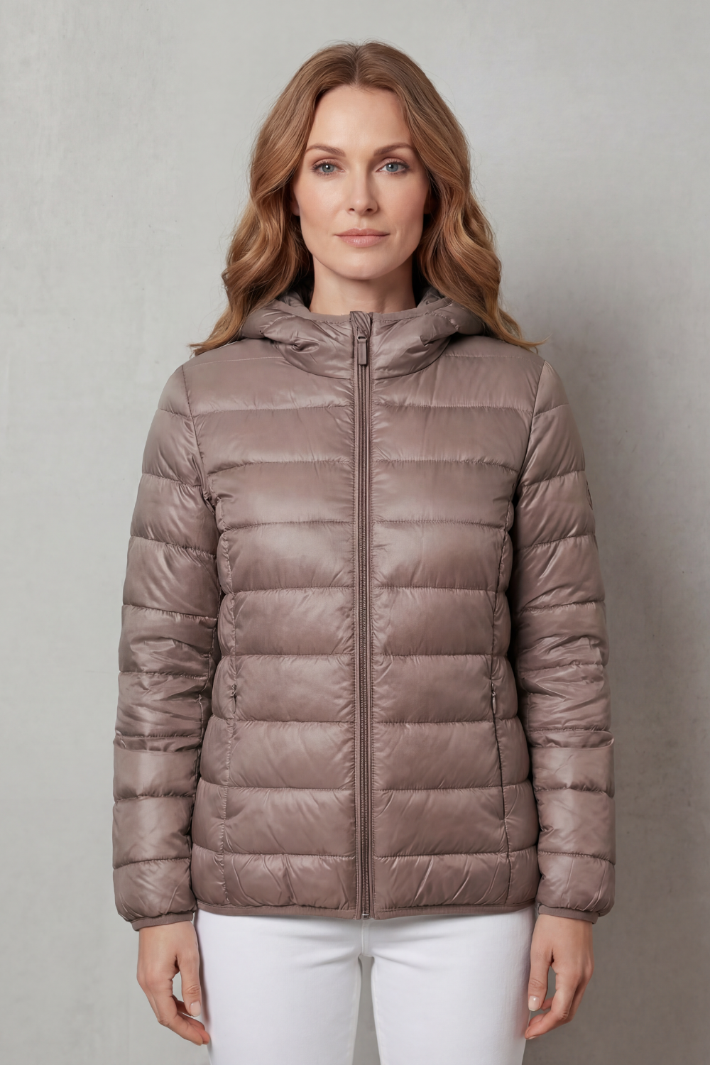 Women’s Lightweight Hooded Puffer Jacket