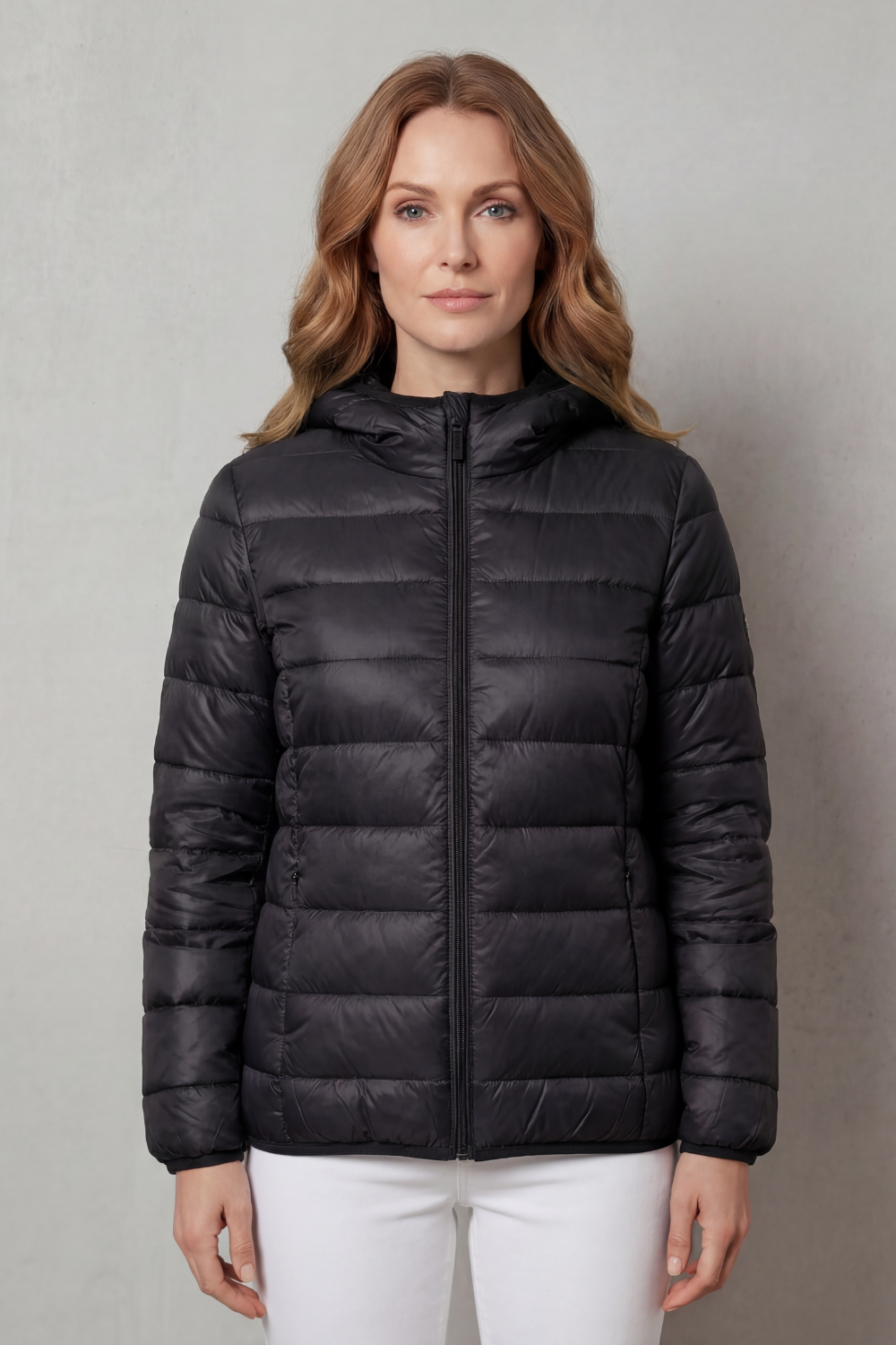 Women’s Lightweight Hooded Puffer Jacket