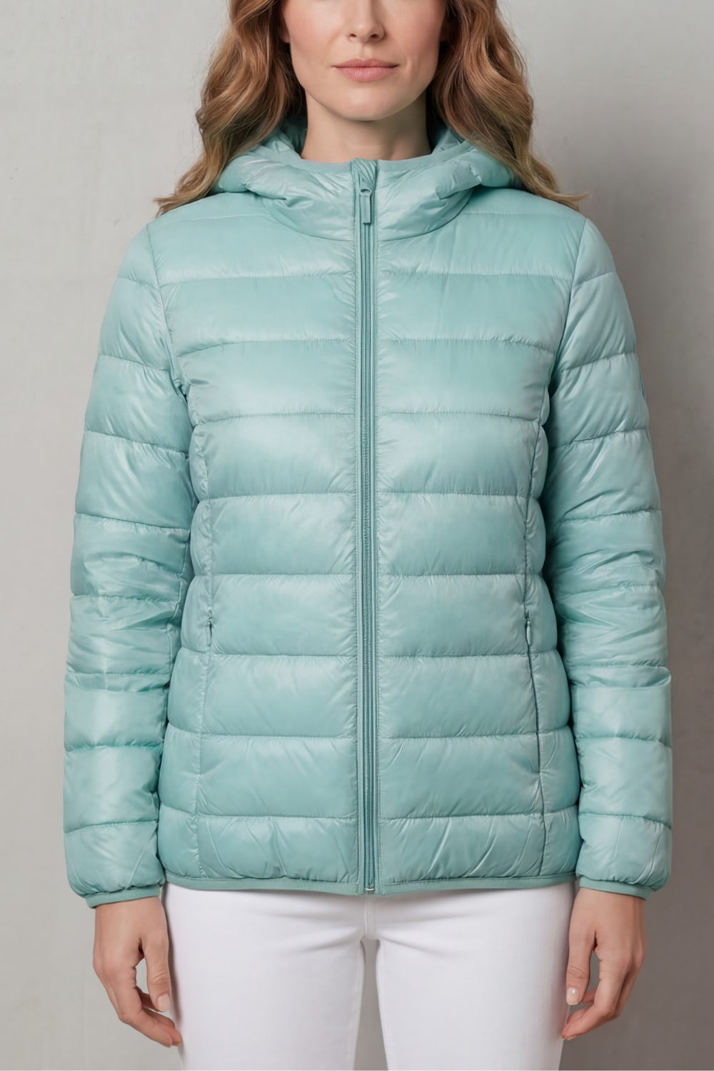 Women’s Lightweight Hooded Puffer Jacket