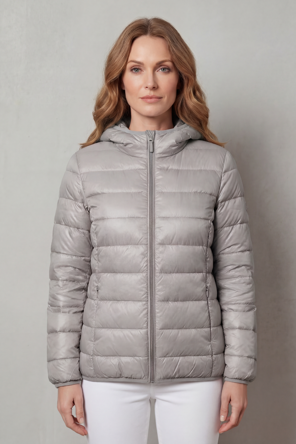 Women’s Lightweight Hooded Puffer Jacket