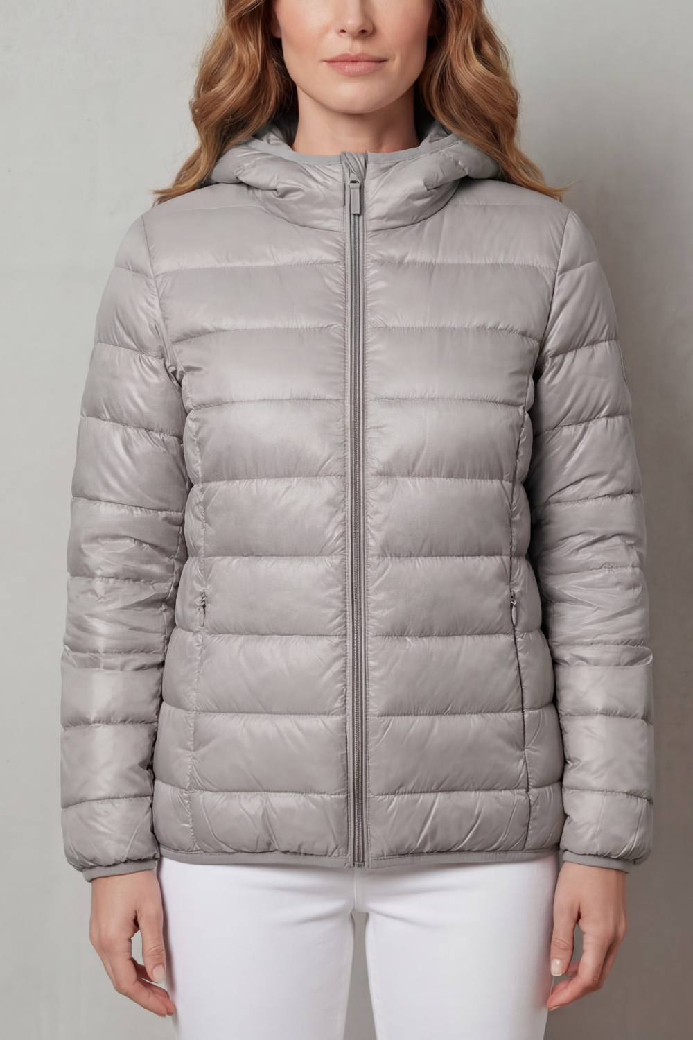 Women’s Lightweight Hooded Puffer Jacket