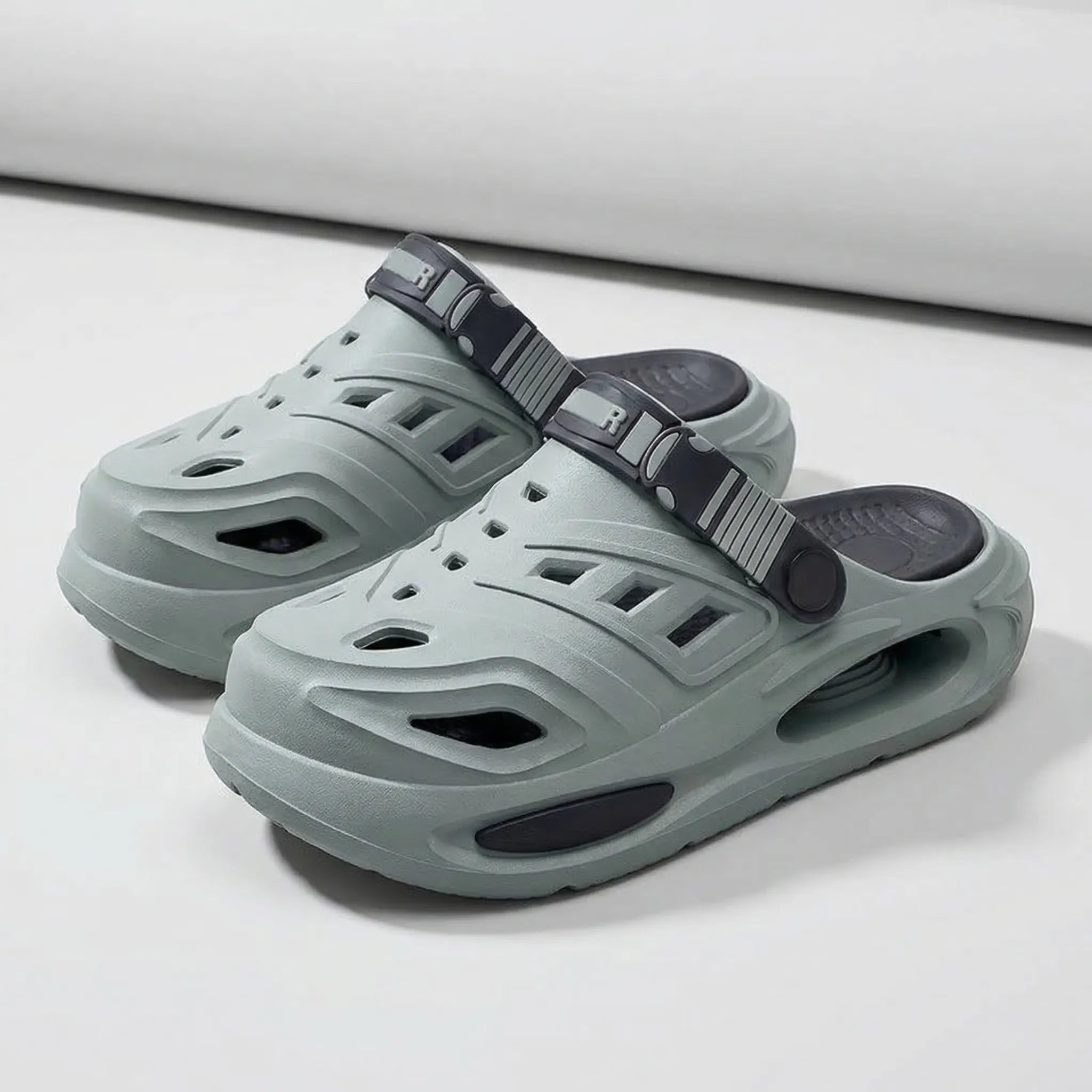 Lightweight EVA Clogs with Buckle Strap