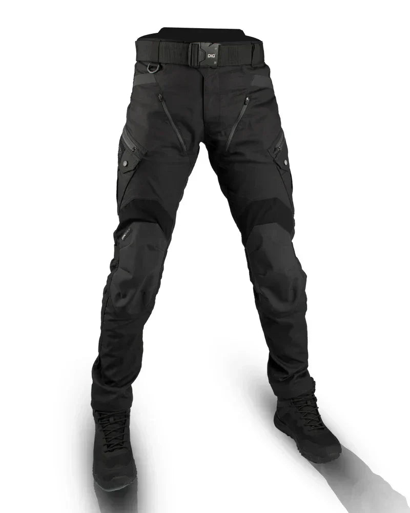 Men's Tactical Cargo Trousers with Multiple Pockets