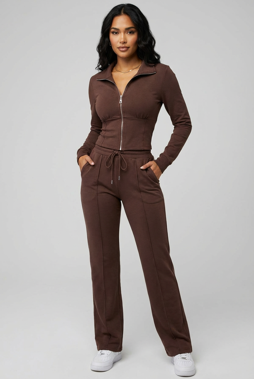 Women's Matching Top and Trousers Set | Two Piece Loungewear