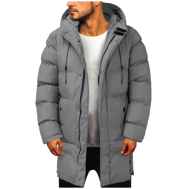 Men's Hooded Puffer Jacket | Lightweight Winter Coat