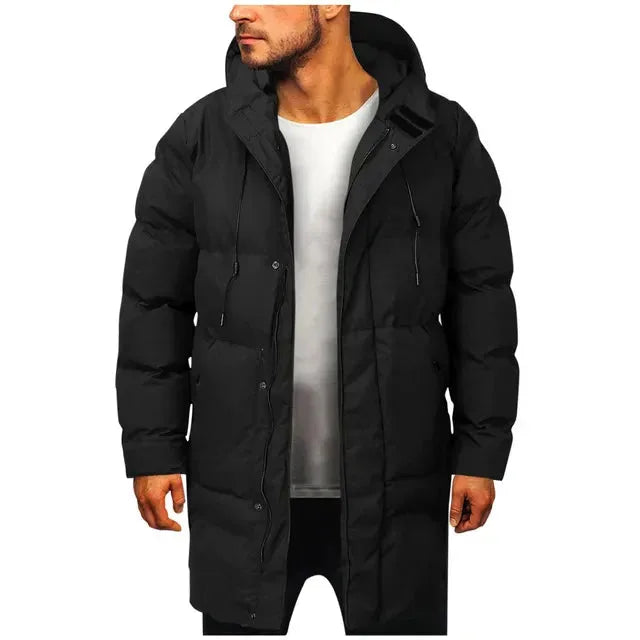 Men's Hooded Puffer Jacket | Lightweight Winter Coat
