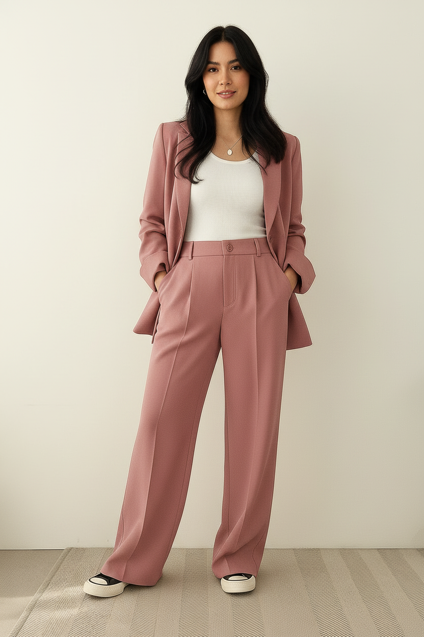 Women's Tailored Blazer & Trouser Set