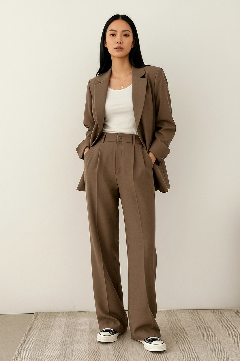 Women's Tailored Blazer & Trouser Set