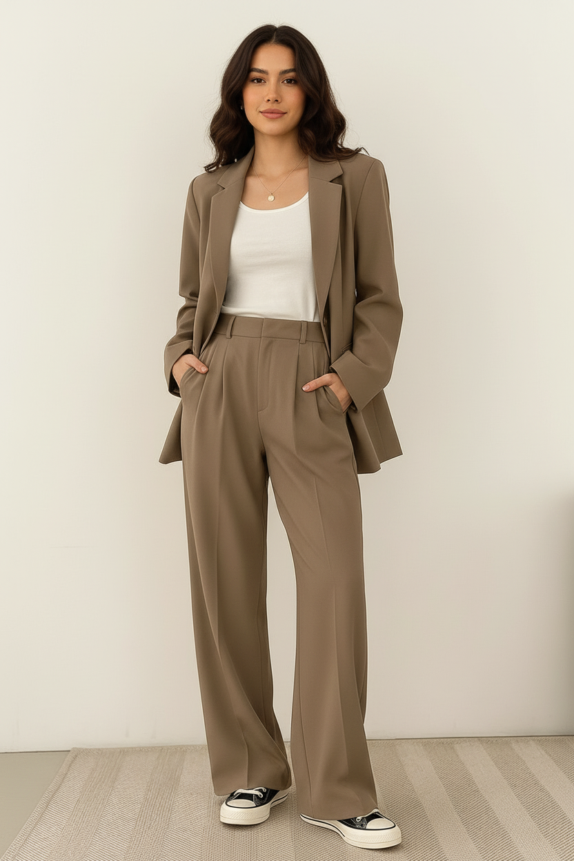 Women's Tailored Blazer & Trouser Set
