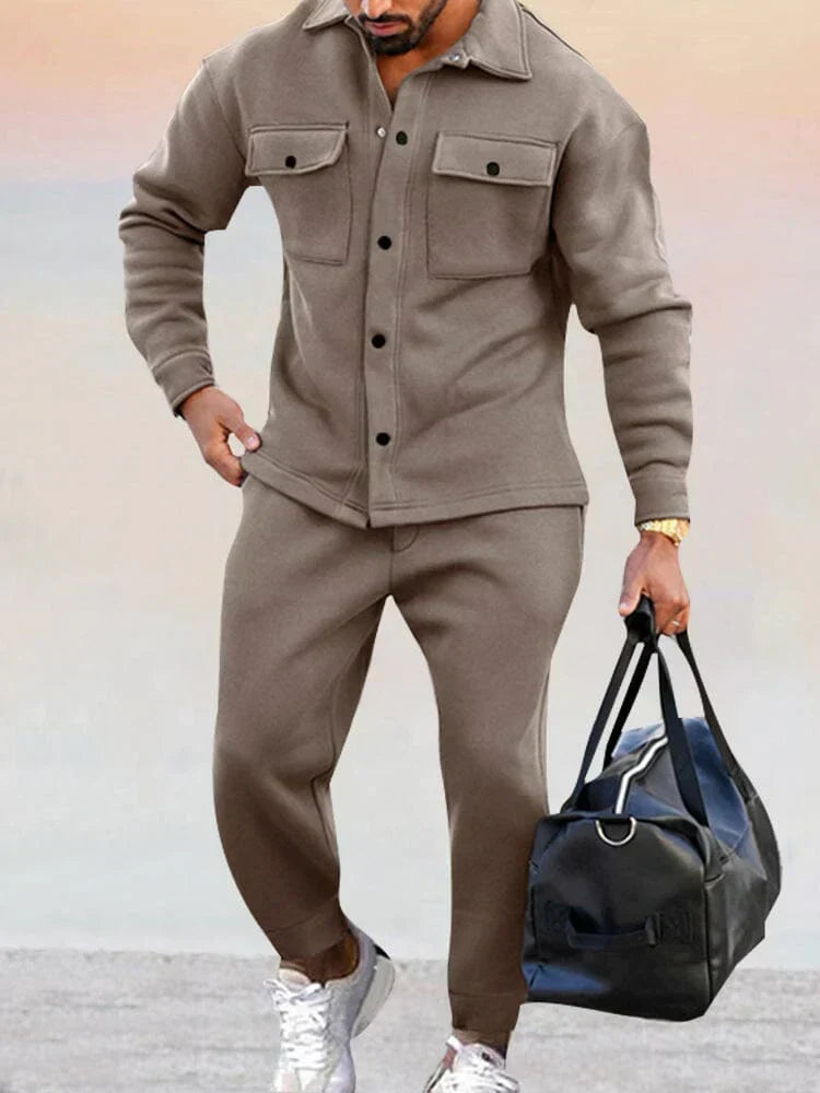 Men’s Overshirt Jacket & Trousers Co-ord Set