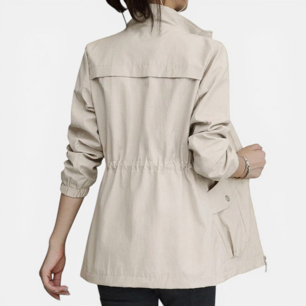 Women's Lightweight Zip-Up Utility Jacket