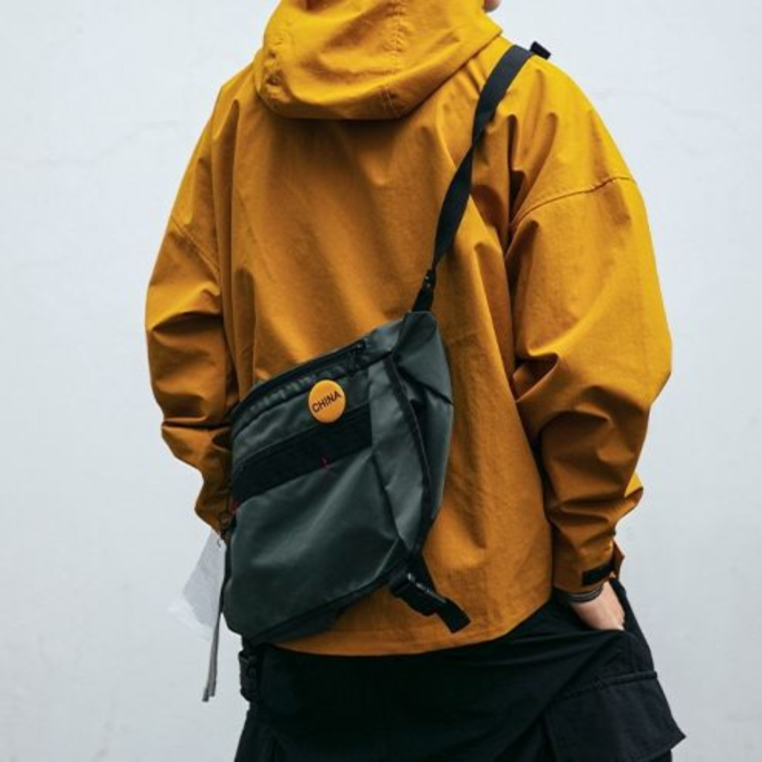 Veste imperméable à capuche pour homme | Manteau léger pour l’extérieur