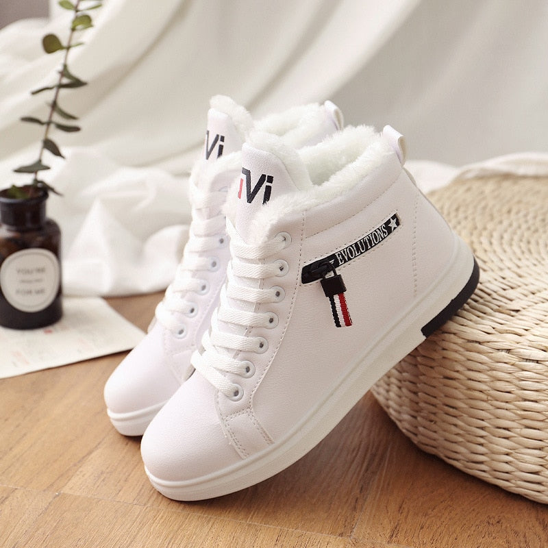Women's Waterproof Winter Boots | Warm Lined Ankle Boots