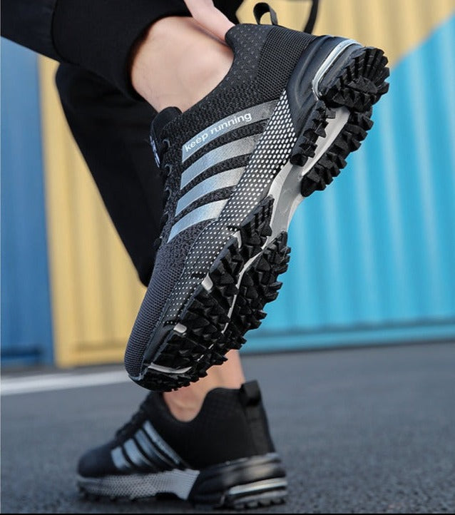 Men's Lightweight Running Trainers with Cushioned Sole