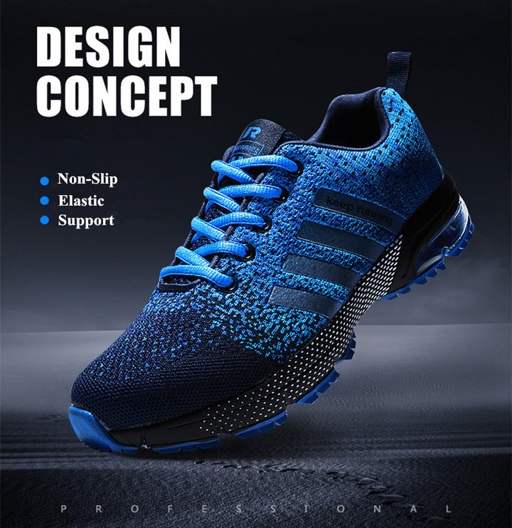 Men's Lightweight Running Trainers with Cushioned Sole