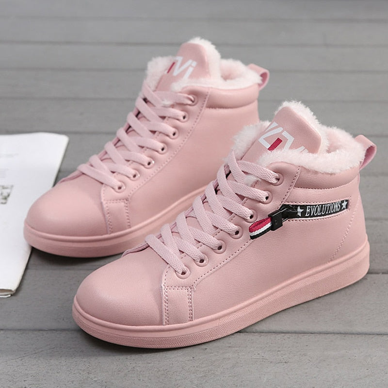 Women's Waterproof Winter Boots | Warm Lined Ankle Boots