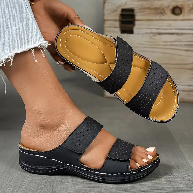 Women's Orthopaedic Double Strap Comfort Sandals