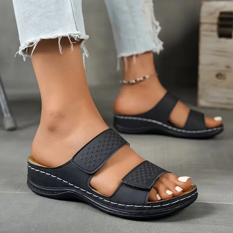 Women's Orthopaedic Double Strap Comfort Sandals