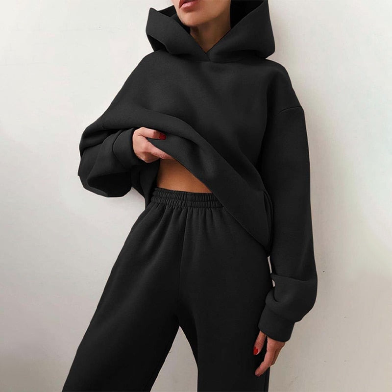 Women's Oversized Hoodie & Jogger Lounge Set