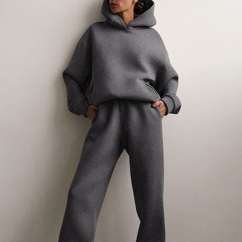 Women's Oversized Hoodie & Jogger Lounge Set