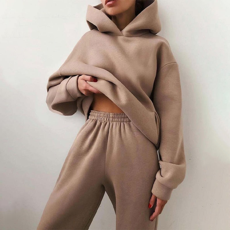 Women's Oversized Hoodie & Jogger Lounge Set