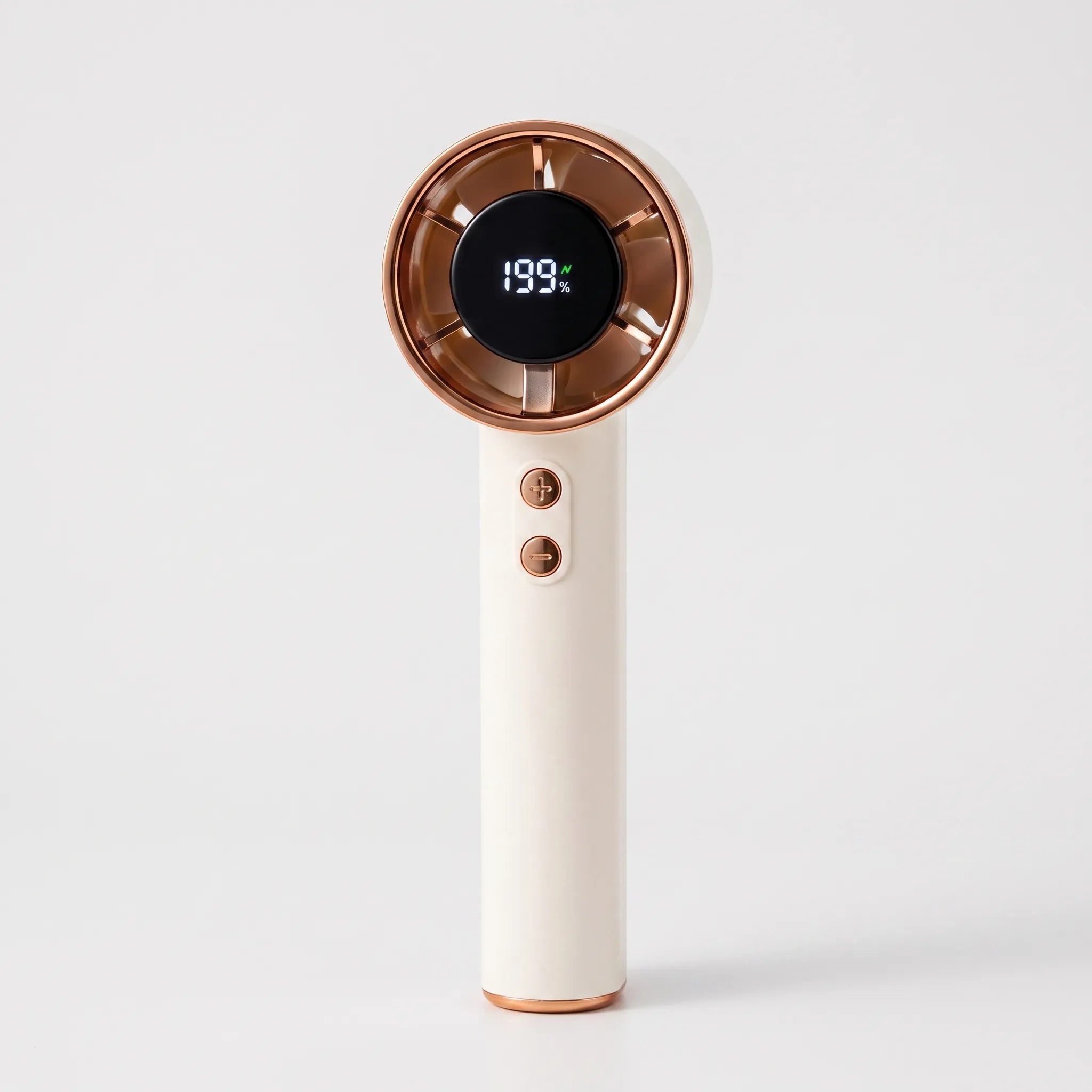 Bladeless Handheld Fan with Digital Display