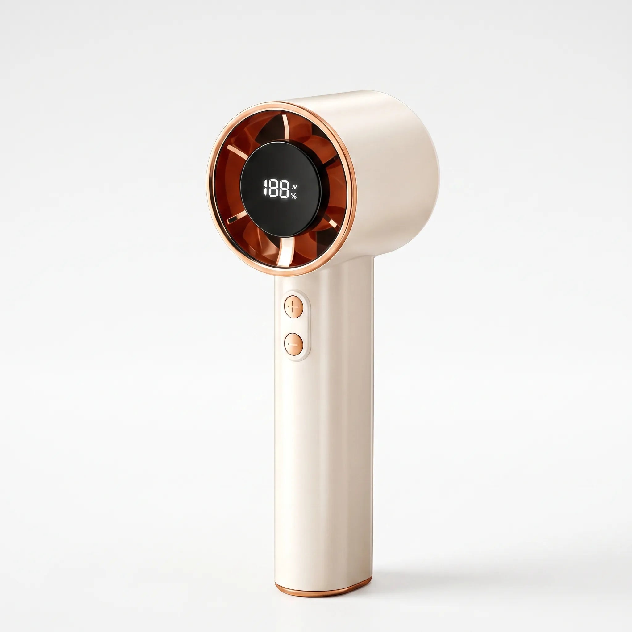 Bladeless Handheld Fan with Digital Display